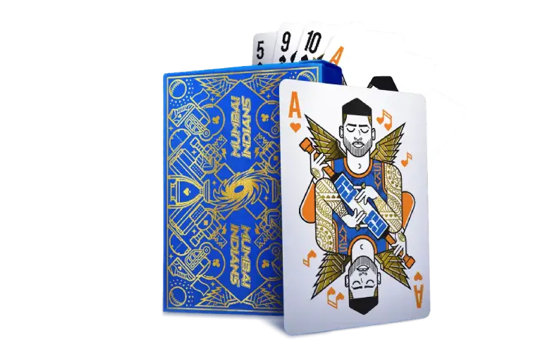 poker laying card
